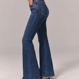 Hot Girl Perfect Hug Flared Jeans - Hot Girl Apparel