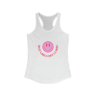 Hot Girls Hit Curbs Ideal Racerback Tank - Hot Girl Apparel