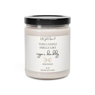 Hot Girl LOVE Money Sugar Daddy Scented Soy Candle In Cinnamon Vanilla - Hot Girl Apparel