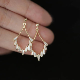 SoCali 14K Gold Fairy Drop Earrings