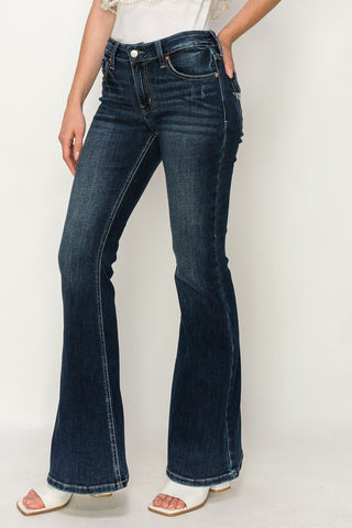 Hot Girl X Artemis Star Power Mid Rise Flare Jeans