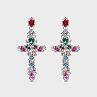 HGA Cross Statement  Earrings