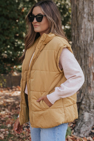 Hot Girl Cozzi Puffer Vest