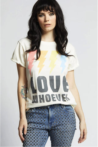 Hot Girl Love Whoever Short Sleeve Graphic Tee