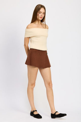 Hot Girl Emory Pleated Mini Skort