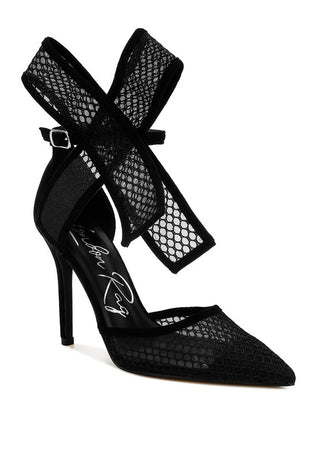 Hot Girl X London Rag Regenta Big Bow Detail Stiletto Sandals