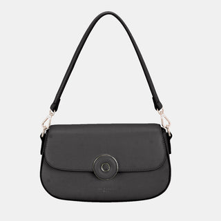 Hot Girl X David Jones PU Leather Shoulder Bag