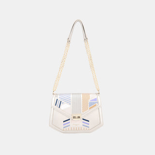 Hot Girl X David Jones Geometric Print Crossbody Bag