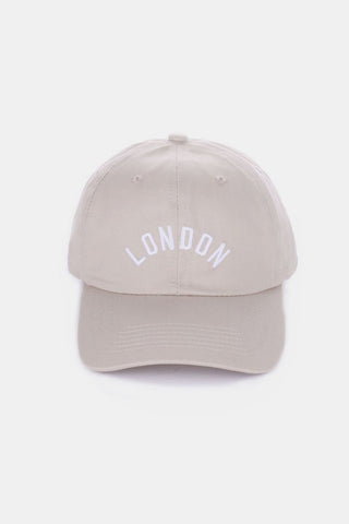 Hot Girl Embroidered City Life Baseball Cap