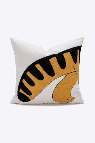 HGA Tiger 3-Pack Punch-Needle Embroidery Decorative Throw Pillow Cases - Hot Girl Apparel