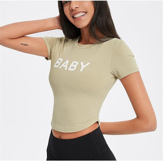 Hot Girl Baby Yoga Active Tee - Hot Girl Apparel