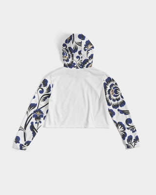 Hot Girl LOVE PARIS Women's Printed Cropped Hoodie