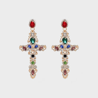 HGA Cross Statement  Earrings