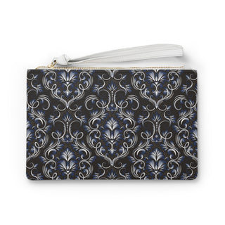 Hot Girl LOVE PARIS Baroque Leather Clutch Bag