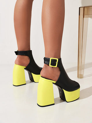 Hot Girl Cardi Platform Sandals - Hot Girl Apparel