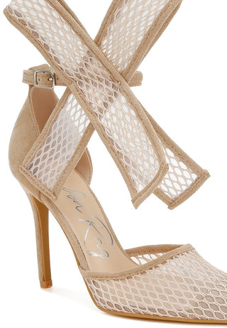 Hot Girl X London Rag Regenta Big Bow Detail Stiletto Sandals