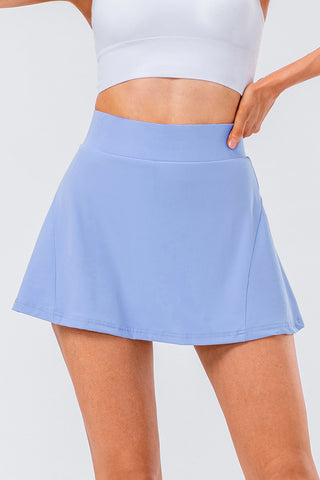 Hot Girl High Waist Pleated Active Lined Skirt - Hot Girl Apparel