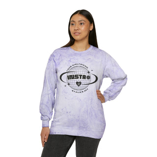 Hot Girl Instagram Tie-Dye Crewneck Sweatshirt - Hot Girl Apparel