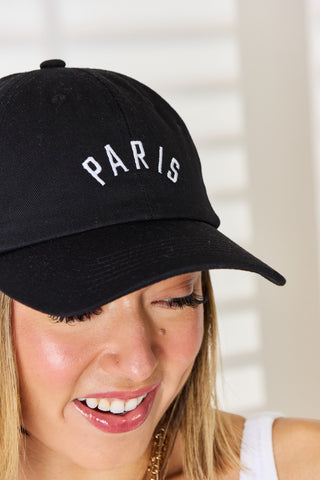 Hot Girl Embroidered City Life Baseball Cap