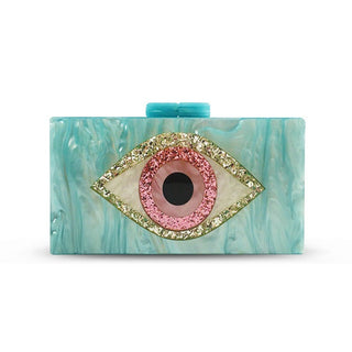 Hot Girl Evil Eye Acrylic Handbag - Hot Girl Apparel