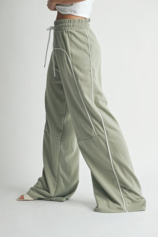 Hot Girl Good Sport Sweatpants In Sage