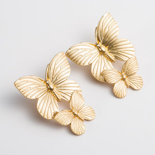 Hot Girl Butterfly Effect Staple Earrings - Hot Girl Apparel