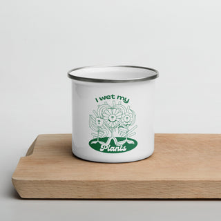 Hot Girl Plants Enamel Mug - Hot Girl Apparel