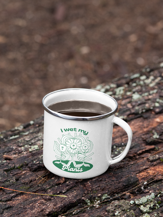 Hot Girl Plants Enamel Mug - Hot Girl Apparel