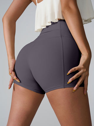 Hot Girl High Waist Secret Pocket Active Shorts - Hot Girl Apparel