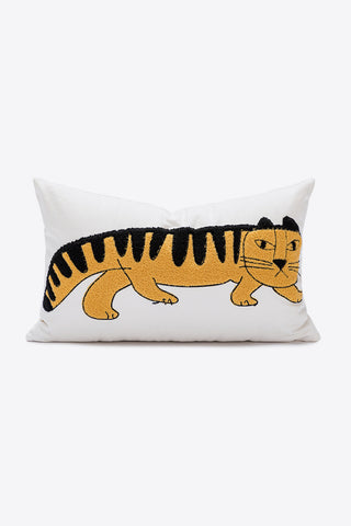 HGA Tiger 3-Pack Punch-Needle Embroidery Decorative Throw Pillow Cases - Hot Girl Apparel