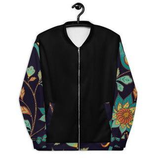 Hot Girl Paisley Bomber Jacket - Hot Girl Apparel