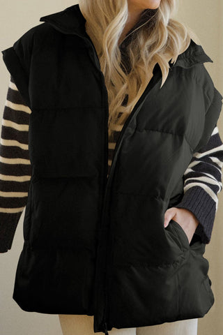 Hot Girl Cozzi Puffer Vest