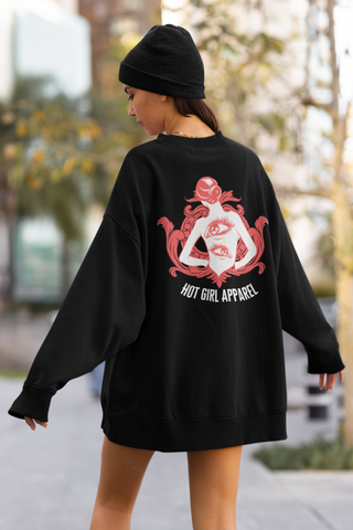 Hot Girl Gotthicc Embroidered Sweatshirt - Hot Girl Apparel