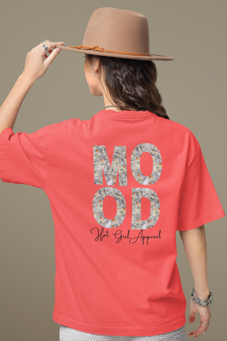 Hot Girl Sold Out Garment-Dyed Heavyweight Emroidered T-shirt - Hot Girl Apparel