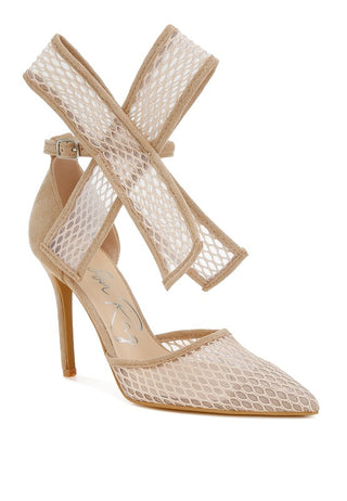 Hot Girl X London Rag Regenta Big Bow Detail Stiletto Sandals