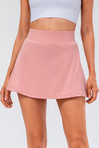 Hot Girl High Waist Pleated Active Lined Skirt - Hot Girl Apparel