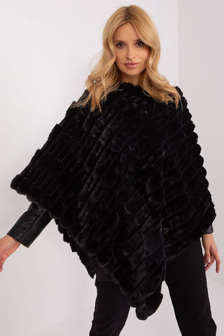 AT Cozy Textured Poncho - Hot Girl Apparel