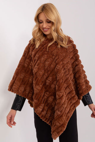 AT Cozy Textured Poncho - Hot Girl Apparel