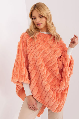 AT Cozy Textured Poncho - Hot Girl Apparel