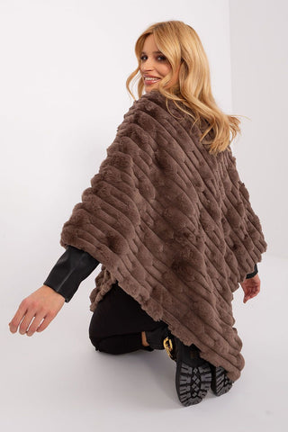 AT Cozy Textured Poncho - Hot Girl Apparel