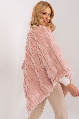 AT Cozy Textured Poncho - Hot Girl Apparel