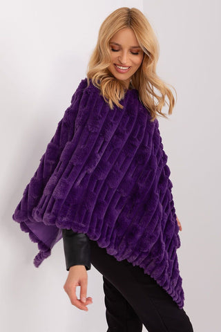 AT Cozy Textured Poncho - Hot Girl Apparel