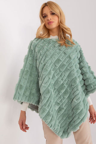 AT Cozy Textured Poncho - Hot Girl Apparel