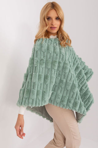 AT Cozy Textured Poncho - Hot Girl Apparel