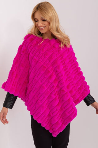 AT Cozy Textured Poncho - Hot Girl Apparel