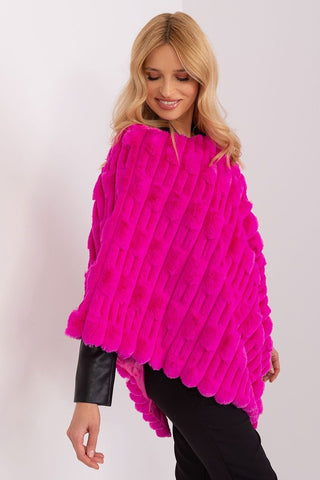 AT Cozy Textured Poncho - Hot Girl Apparel