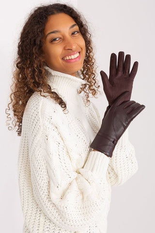 AT Vegan Leather Gloves