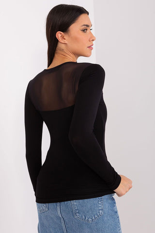 BFG Sheer Sweetheart Neck Long Sleeve Top - Hot Girl Apparel