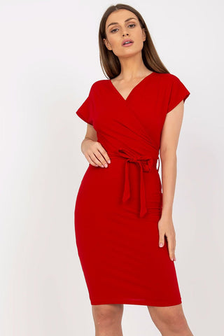 Rue Paris Tie Waist Casual Midi Dress - Hot Girl Apparel