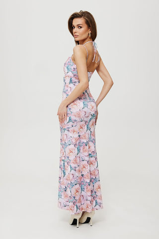 Makover Crossover Halter Tied Maxi Dress - Hot Girl Apparel